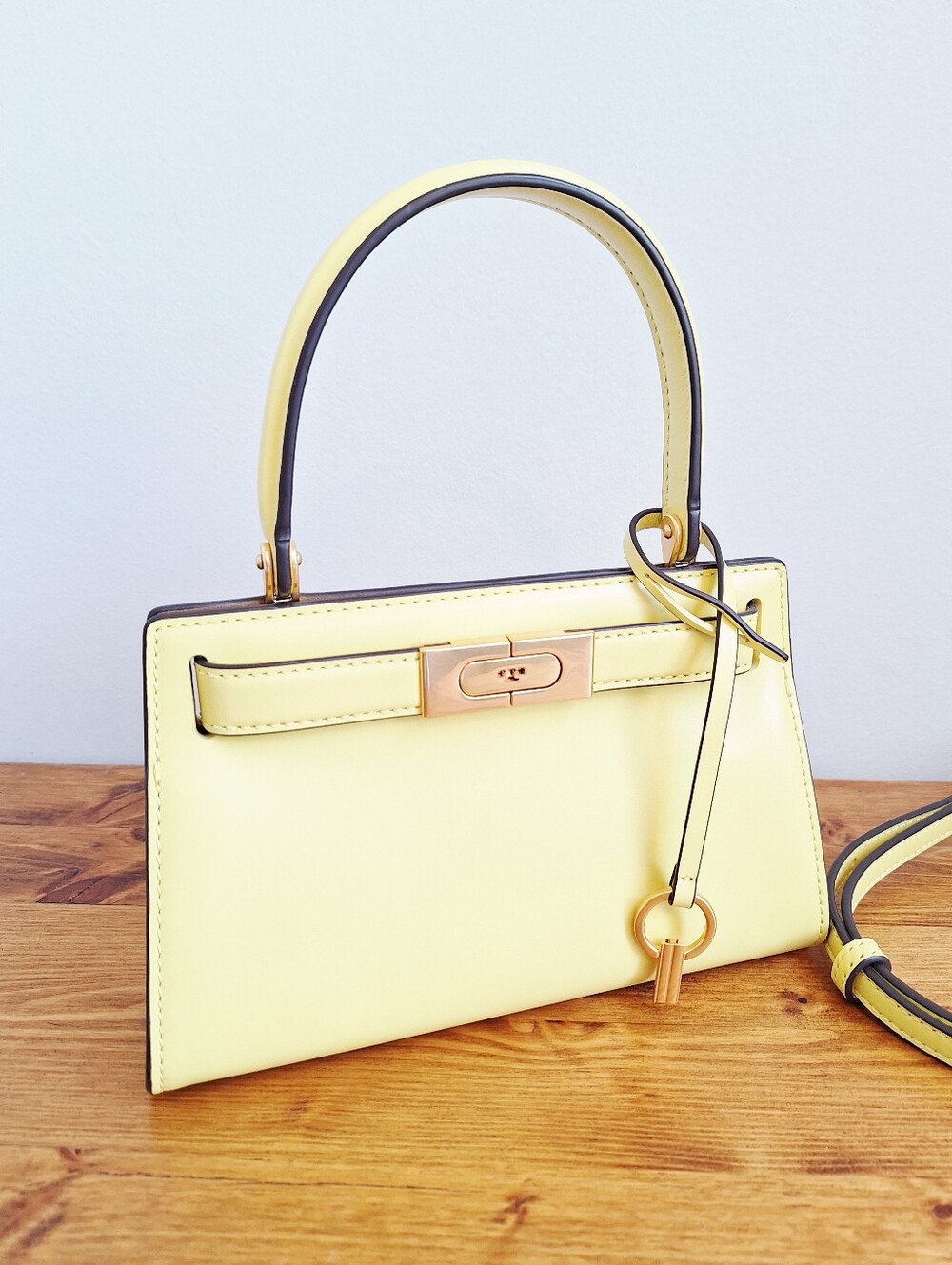 Tory Burch Lee Radziwill Petite Mini Bag - Butter Yellow - Picture 2 of 11